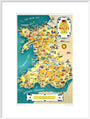 ‘Come to Beautiful Wales’, BR (LMR) poster, 1948-1965. art print extra large white Art Print - Science Museum Shop