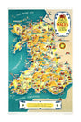‘Come to Beautiful Wales’, BR (LMR) poster, 1948-1965. unstretched canvas extra large none Art Print - Science Museum Shop