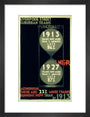 'Punctuality', LNER poster, 1927. art print small black Art Print - Science Museum Shop