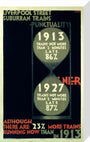 'Punctuality', LNER poster, 1927. stretched canvas medium none Art Print - Science Museum Shop