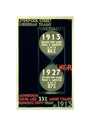 'Punctuality', LNER poster, 1927. unstretched canvas small none Art Print - Science Museum Shop