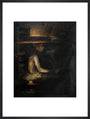 Coal miner, c 1930. art print large black Art Print - Science Museum Shop