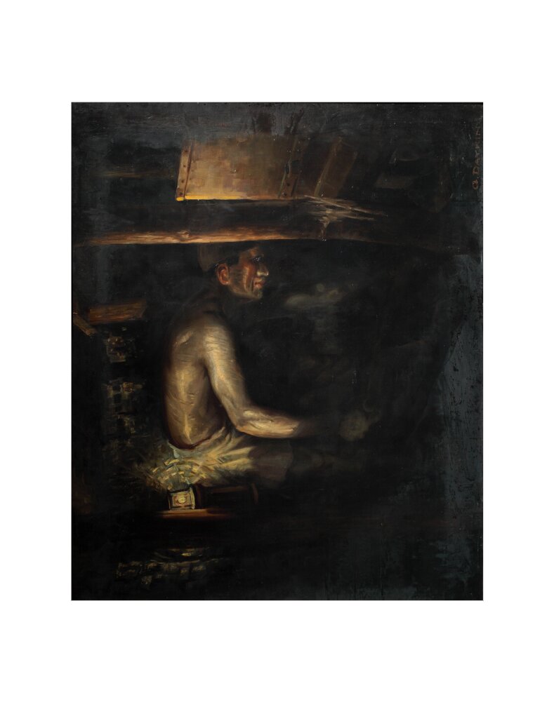 Coal miner, c 1930. art print extra small none Art Print - Science Museum Shop