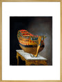 HMS 'Victory', 1744. art print extra large gold Art Print - Science Museum Shop