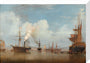 Painting. Royal Mail Steamers, 1835-1845. stretched canvas medium none Art Print - Science Museum Shop