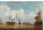 Painting. Royal Mail Steamers, 1835-1845. stretched canvas extra large none Art Print - Science Museum Shop