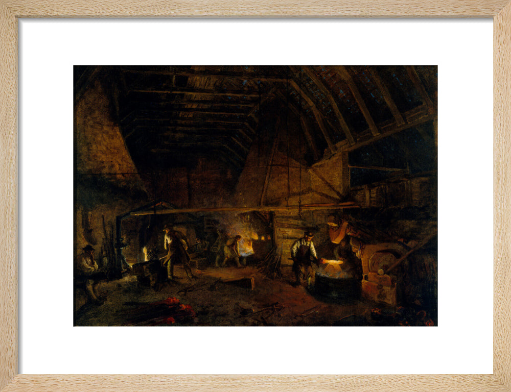 'Interior of a Tilt' c 1860. art print small natural Art Print - Science Museum Shop
