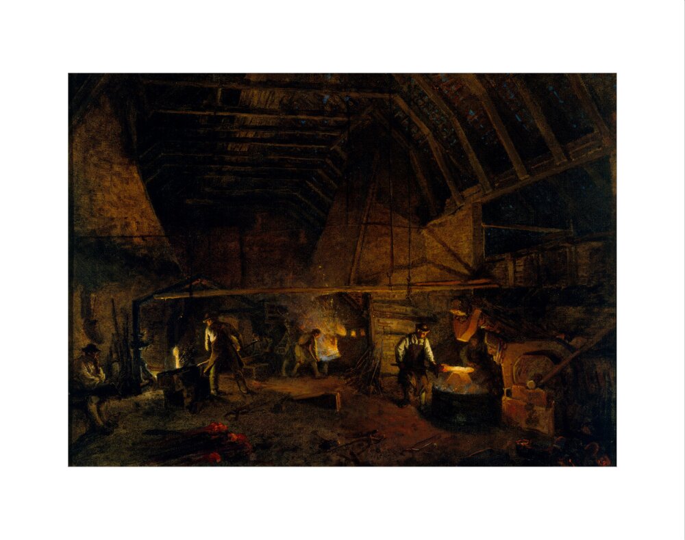 'Interior of a Tilt' c 1860. art print extra small none Art Print - Science Museum Shop