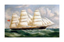 'Torrens', iron full-rigged ship, 1875. unstretched canvas large none Art Print - Science Museum Shop