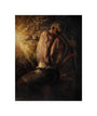 Miner wedging down coal, 1937-1938. unstretched canvas small none Art Print - Science Museum Shop