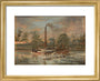 PS 'Comet', 1812. art print extra small gold Art Print - Science Museum Shop