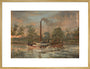 PS 'Comet', 1812. art print extra large gold Art Print - Science Museum Shop