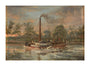 PS 'Comet', 1812. unstretched canvas extra large none Art Print - Science Museum Shop