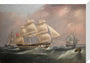 'East Indiaman Herefordshire', 1815. stretched canvas medium none Art Print - Science Museum Shop