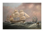 'East Indiaman Herefordshire', 1815. unstretched canvas extra large none Art Print - Science Museum Shop
