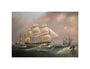 'East Indiaman Herefordshire', 1815. unstretched canvas small none Art Print - Science Museum Shop