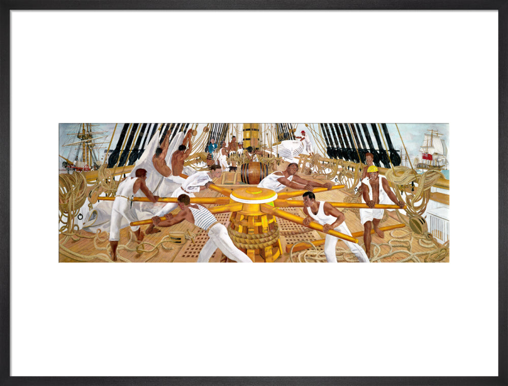 'Warping in', 1962. art print large black Art Print - Science Museum Shop