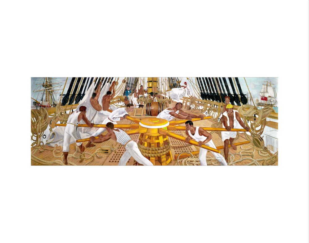 'Warping in', 1962. art print extra small none Art Print - Science Museum Shop