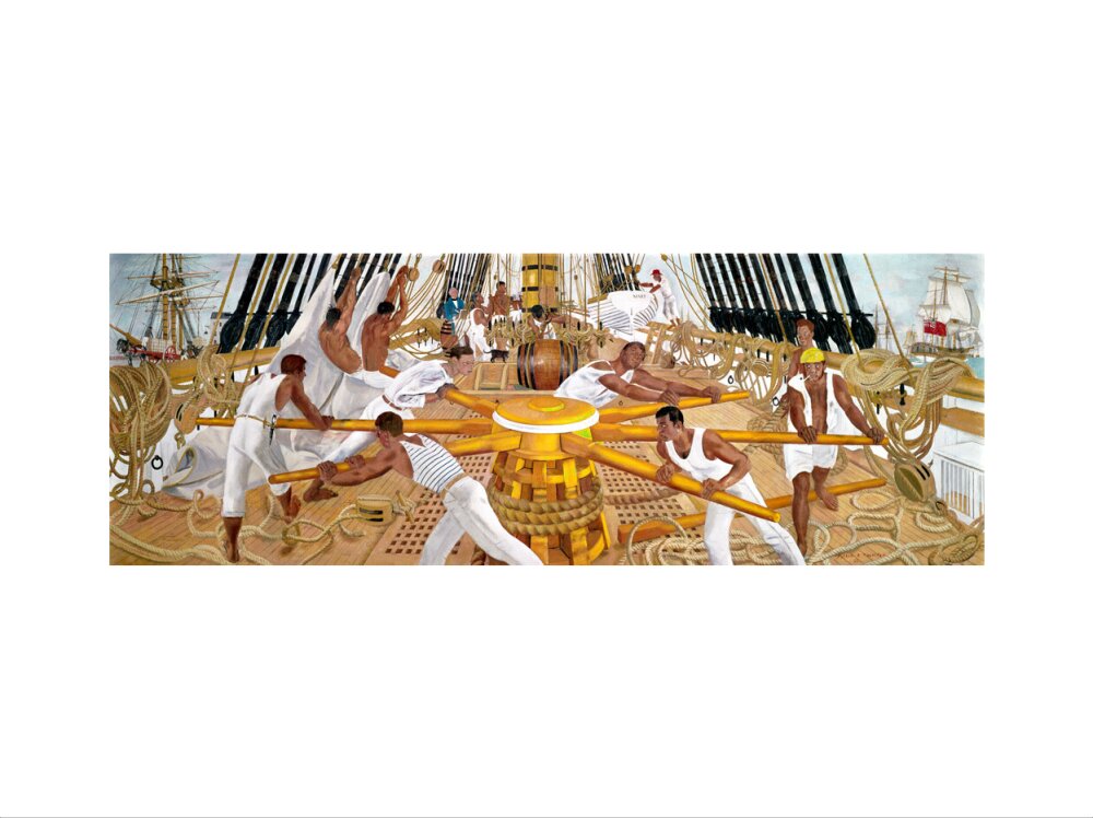 'Warping in', 1962. art print small none Art Print - Science Museum Shop