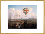 'Mr Lunardi's New Balloon', 29 June 1785. art print large gold Art Print - Science Museum Shop