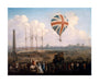 'Mr Lunardi's New Balloon', 29 June 1785. unstretched canvas large none Art Print - Science Museum Shop