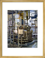 The production of insulin by fermentation, 1986. art print medium gold Art Print - Science Museum Shop