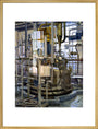 The production of insulin by fermentation, 1986. art print extra large gold Art Print - Science Museum Shop