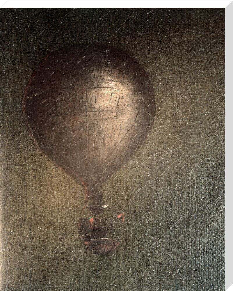 Mrs Sage's balloon, 1785. stretched canvas extra large none Art Print - Science Museum Shop
