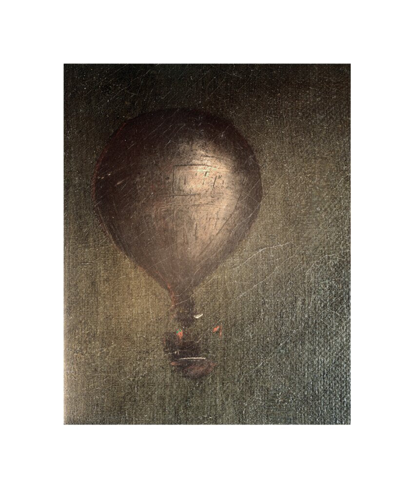 Mrs Sage's balloon, 1785. unstretched canvas small none Art Print - Science Museum Shop