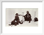 Two mountaineers, c 1910. art print extra small white Art Print - Science Museum Shop