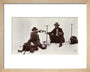 Two mountaineers, c 1910. art print extra small natural Art Print - Science Museum Shop