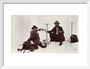 Two mountaineers, c 1910. art print small white Art Print - Science Museum Shop