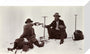 Two mountaineers, c 1910. stretched canvas small none Art Print - Science Museum Shop