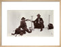 Two mountaineers, c 1910. art print medium natural Art Print - Science Museum Shop