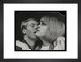 Photograph entitled 'Pauline Boty and James Fox' art print small black Art Print - Science Museum Shop