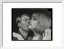 Photograph entitled 'Pauline Boty and James Fox' art print small white Art Print - Science Museum Shop