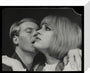 Photograph entitled 'Pauline Boty and James Fox' stretched canvas small none Art Print - Science Museum Shop