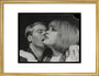 Photograph entitled 'Pauline Boty and James Fox' art print medium gold Art Print - Science Museum Shop
