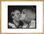 Photograph entitled 'Pauline Boty and James Fox' art print large gold Art Print - Science Museum Shop