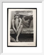 Photograph of Pauline Boty by Lewis Morley. art print extra small white Art Print - Science Museum Shop
