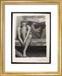 Photograph of Pauline Boty by Lewis Morley. art print extra small gold Art Print - Science Museum Shop