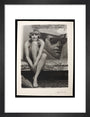 Photograph of Pauline Boty by Lewis Morley. art print small black Art Print - Science Museum Shop