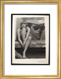 Photograph of Pauline Boty by Lewis Morley. art print small gold Art Print - Science Museum Shop