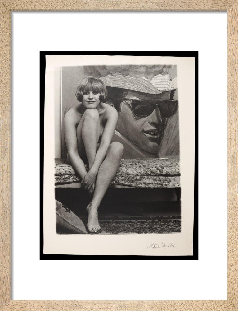 Photograph of Pauline Boty by Lewis Morley. art print small natural Art Print - Science Museum Shop