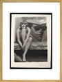 Photograph of Pauline Boty by Lewis Morley. art print large gold Art Print - Science Museum Shop