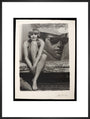 Photograph of Pauline Boty by Lewis Morley. art print extra large black Art Print - Science Museum Shop