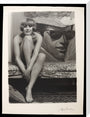 Photograph of Pauline Boty by Lewis Morley. stretched canvas large none Art Print - Science Museum Shop