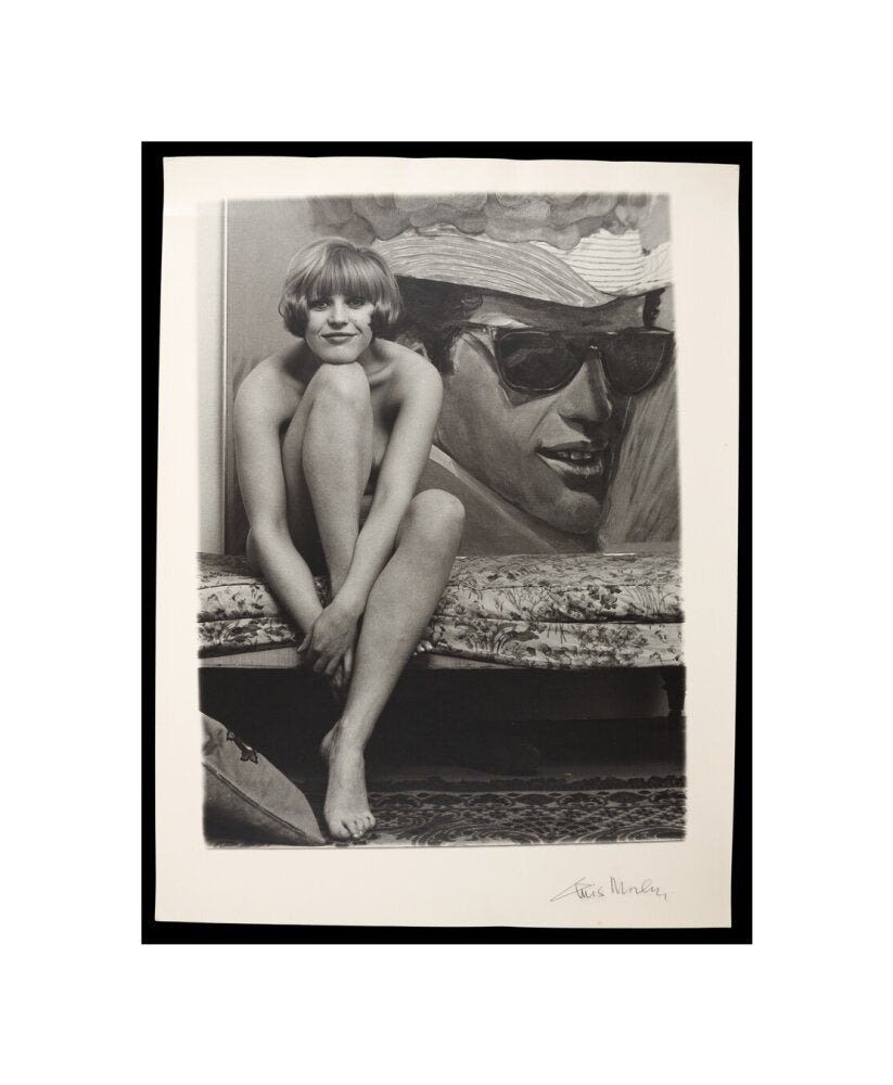 Photograph of Pauline Boty by Lewis Morley. unstretched canvas small none Art Print - Science Museum Shop