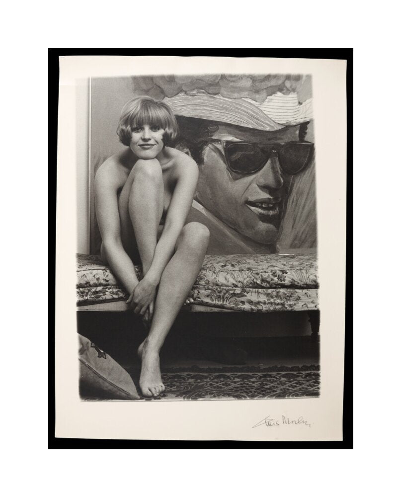 Photograph of Pauline Boty by Lewis Morley. unstretched canvas medium none Art Print - Science Museum Shop