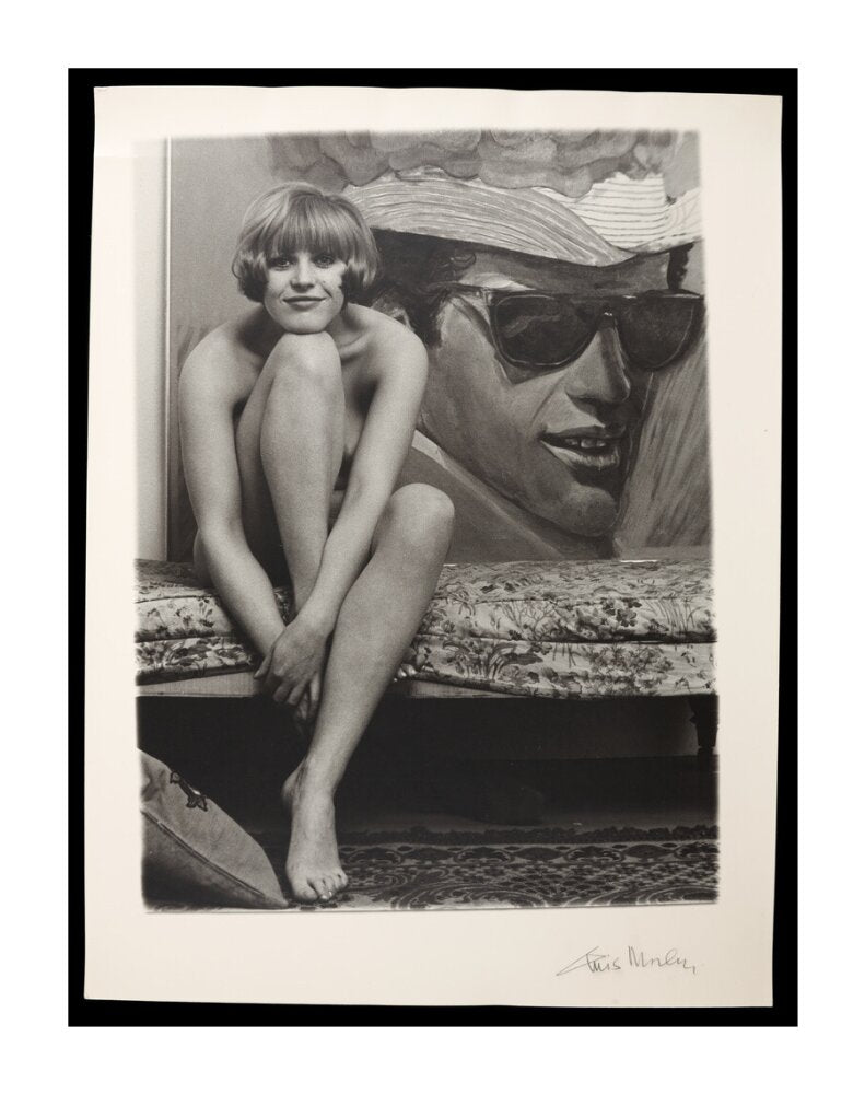 Photograph of Pauline Boty by Lewis Morley. unstretched canvas extra large none Art Print - Science Museum Shop
